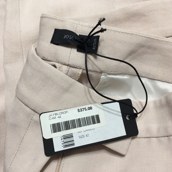 Joseph Pearl Pink Finley Tailored Trousers Pants - Picture 6 of 8